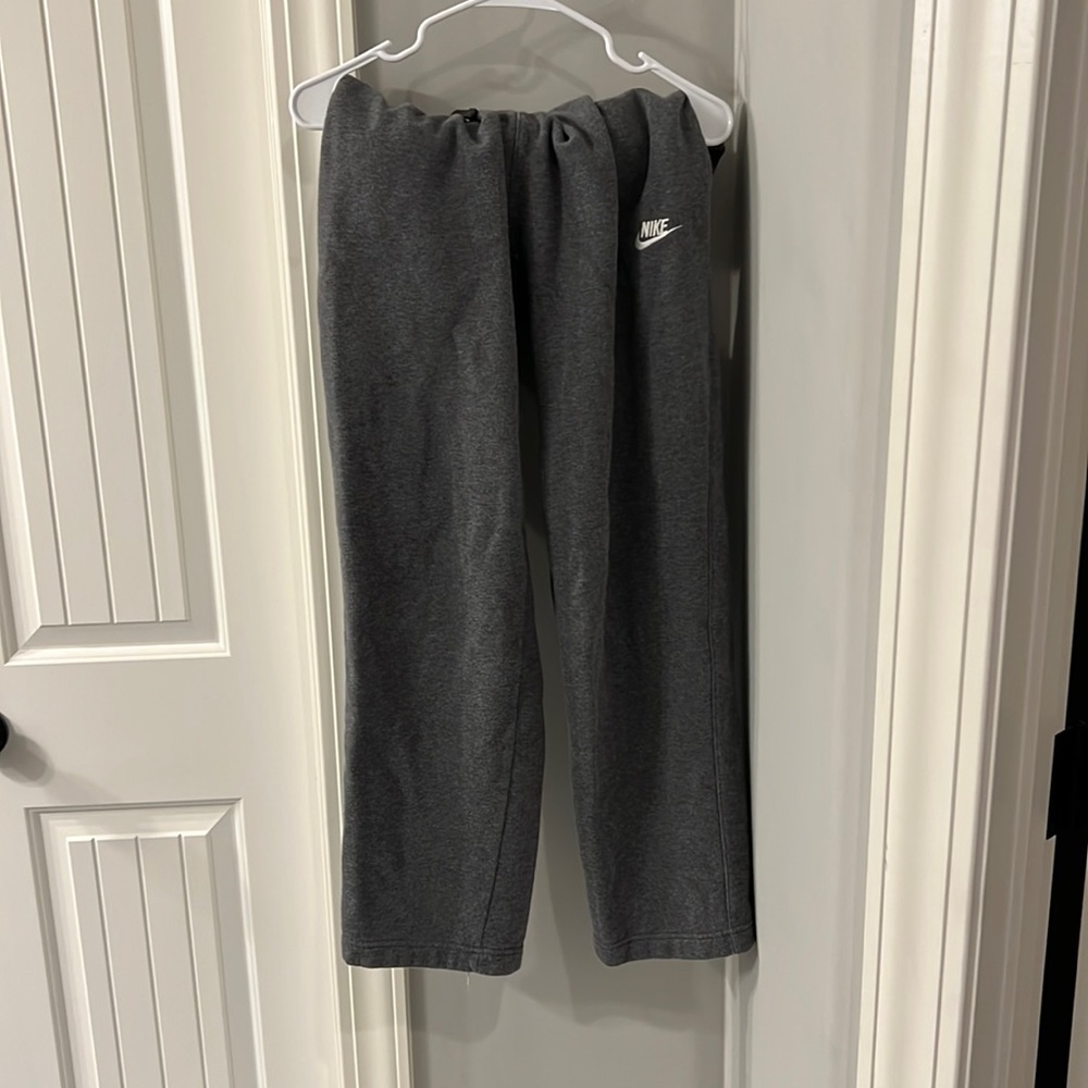 Gray Large nike sweatpants